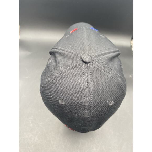 Under Armour Men's L/XL Freedom Blitzing Black Classic Fitted USA Cap Hat - Picture 3 of 9